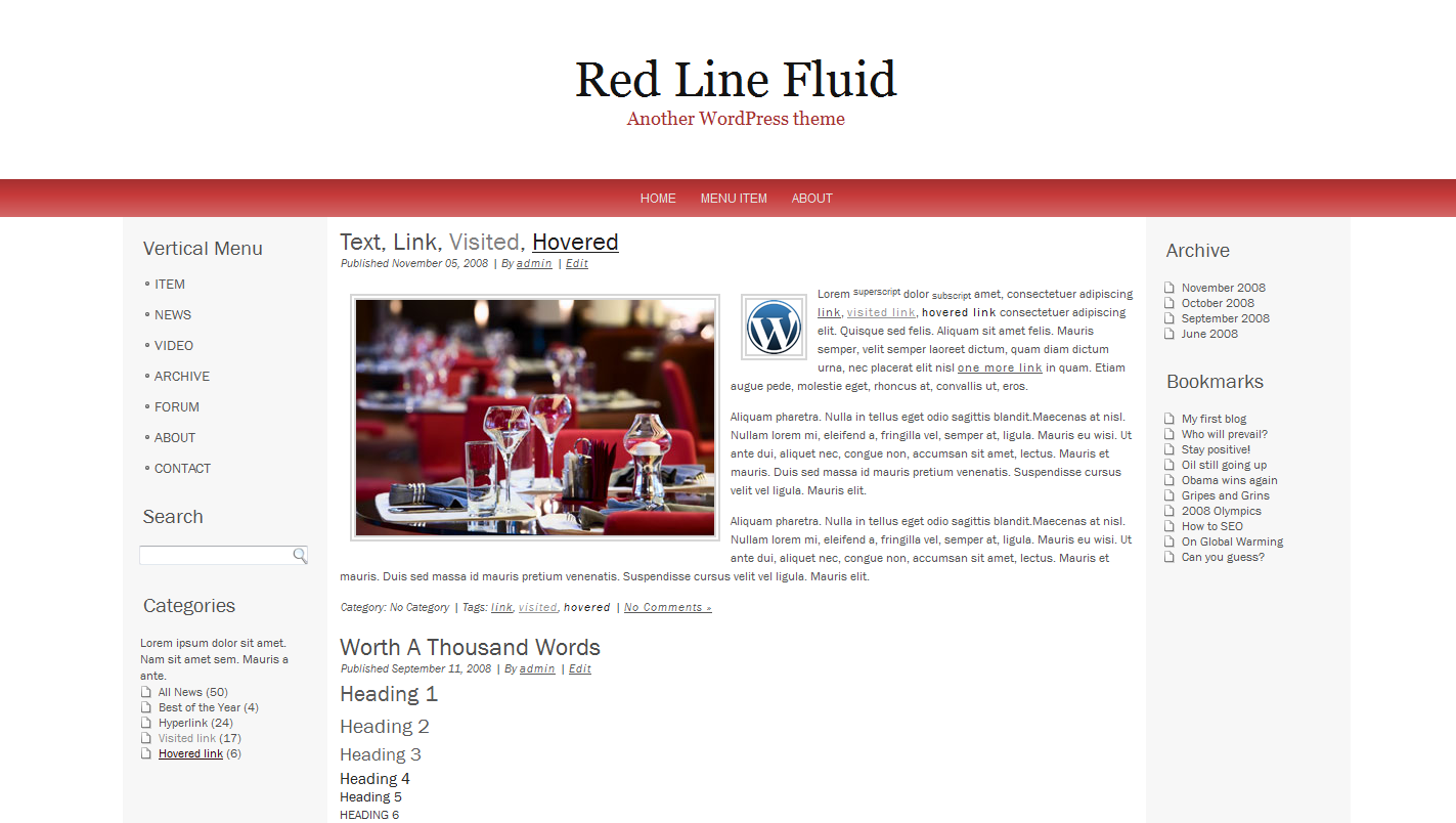 Red line fluid
